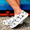Women's Deer Pattern Flat Shoes, Slip On Low-top Round Toe Non-slip Casual Canvas Shoes, Outdoor Comfy Daily Shoes